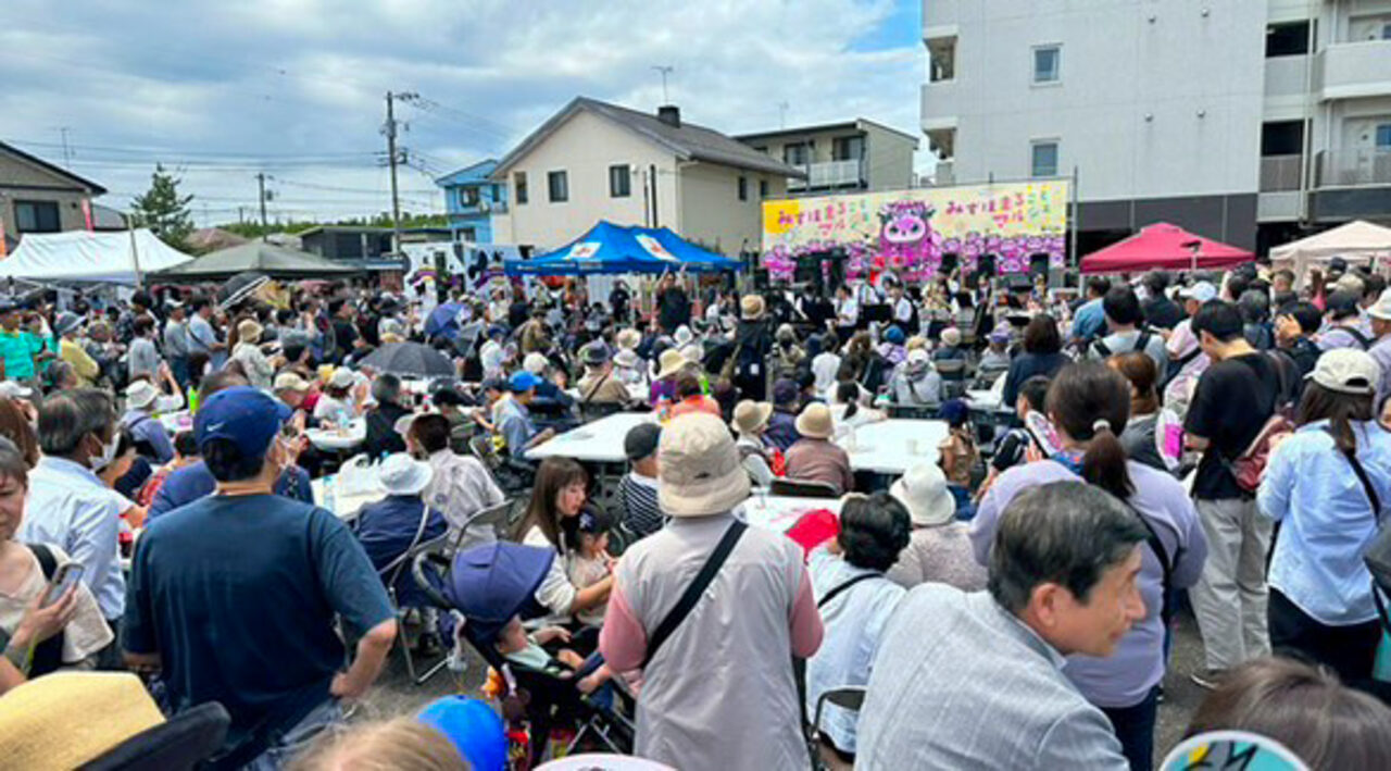 2025年5月 第二回みずほまるごとマルシェのメイン会場1