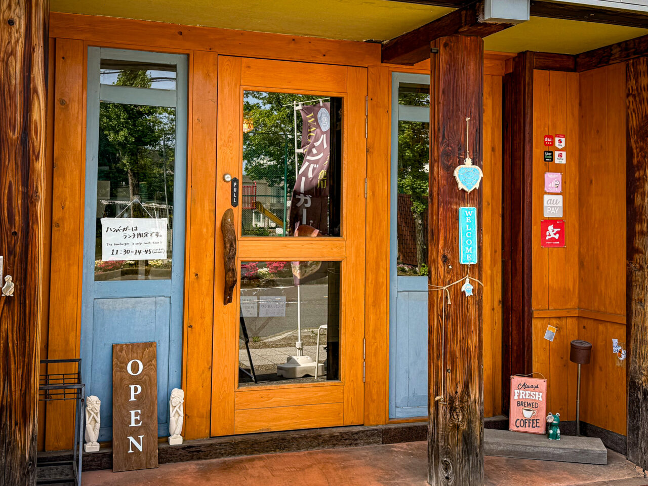 2025年5月 WABOKU CAFE 入口