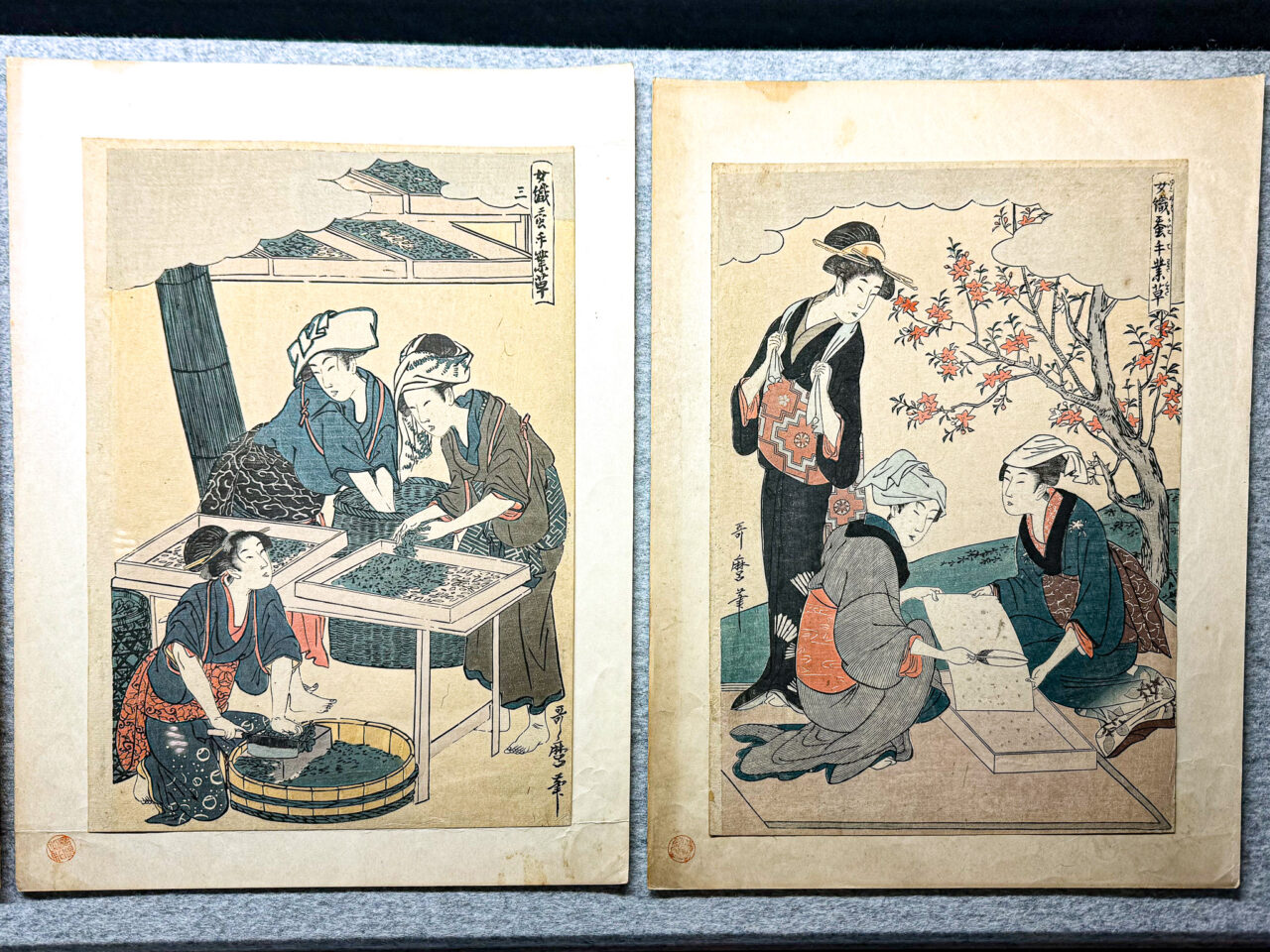 2025年5月 女織手業草の展示4