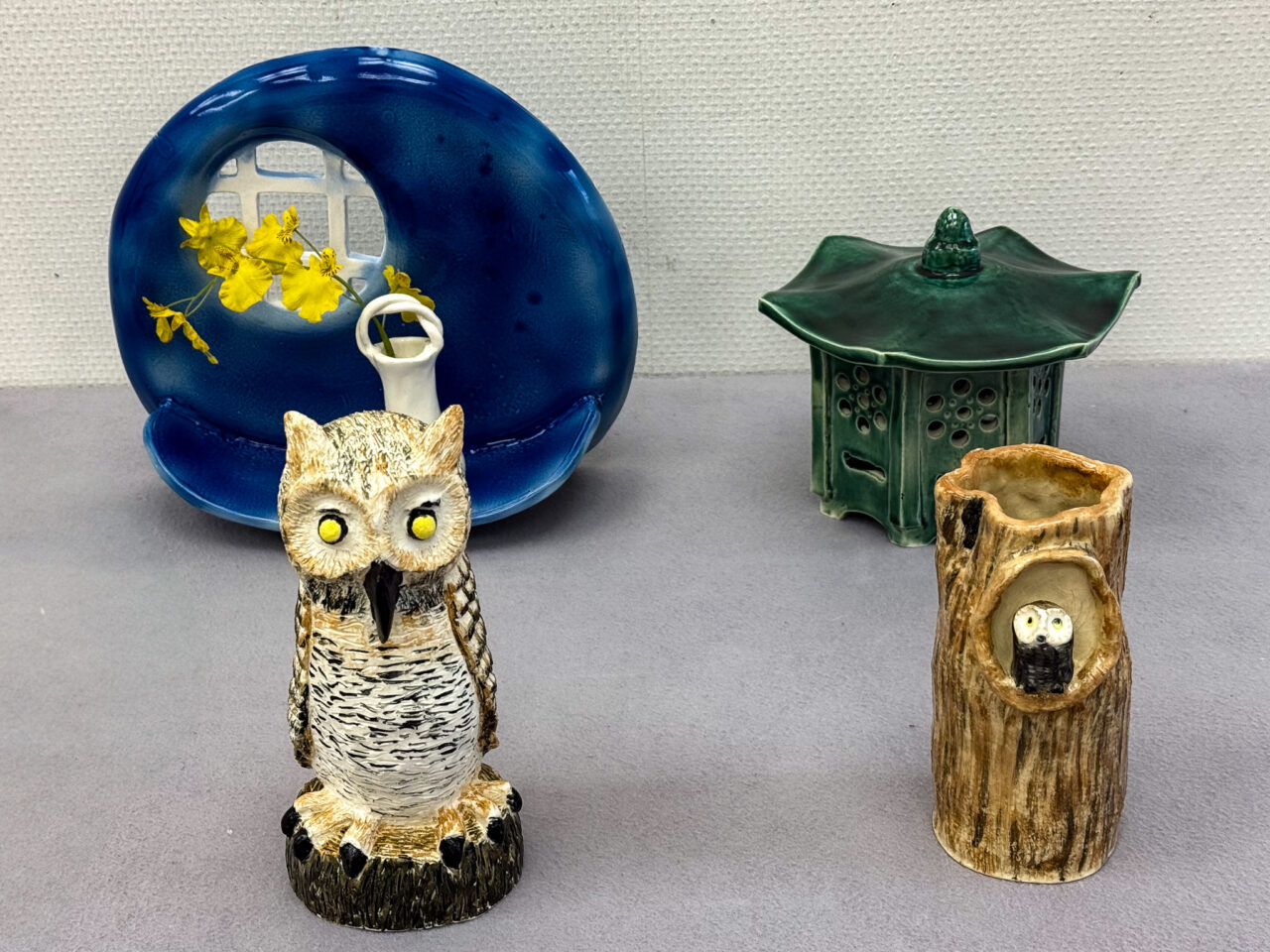 2025年5月 羽村市美術・工芸展3 「月夜」