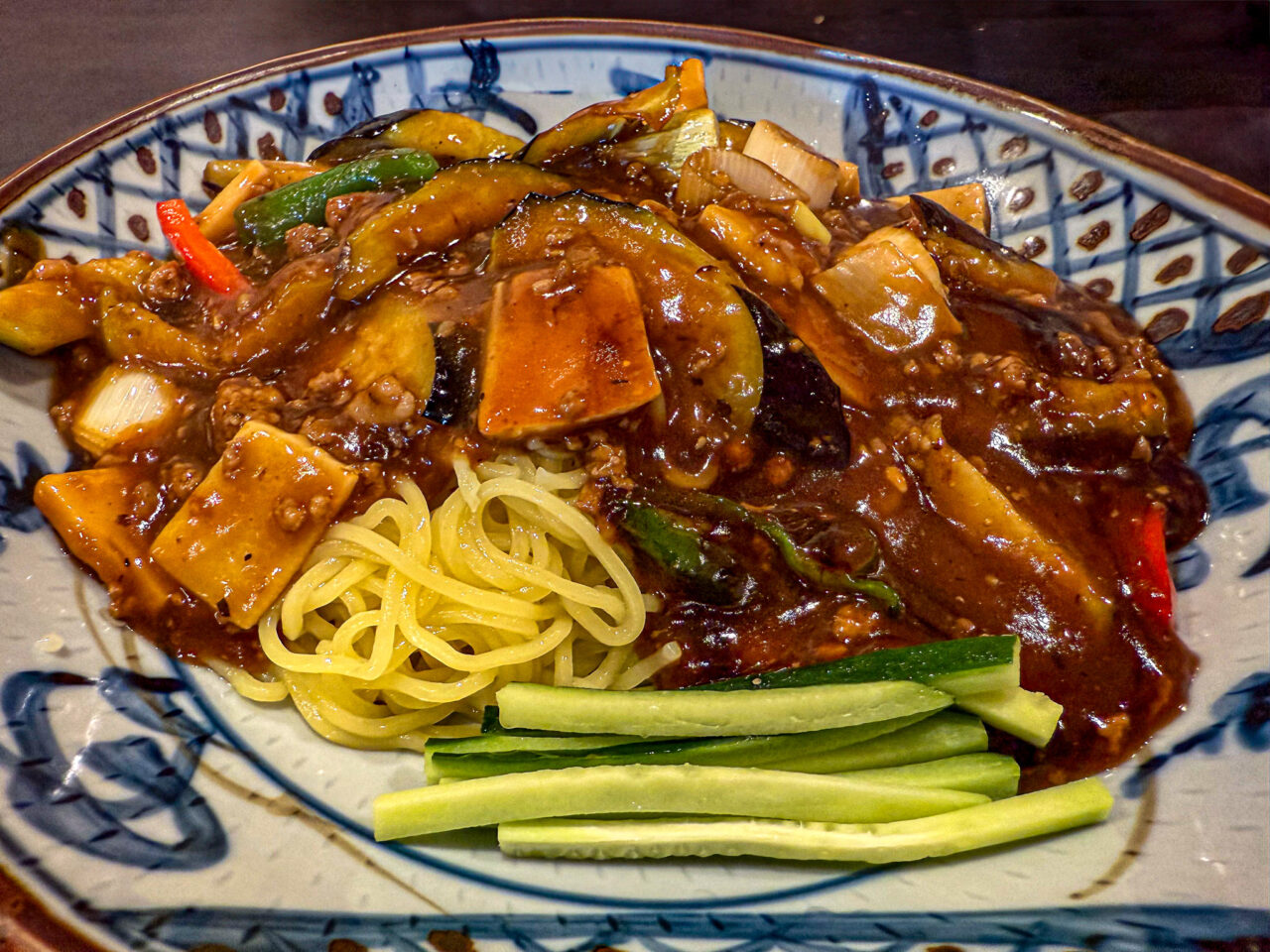 2025年7月 香蘭飯店 ジャージャー麺