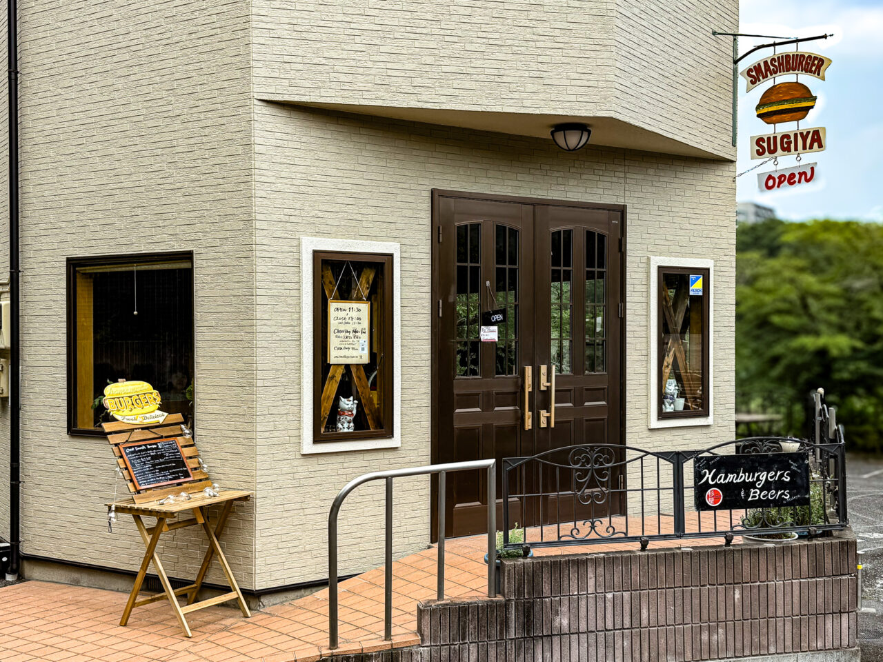 2025年7月 ome smash burger 杉屋 店舗