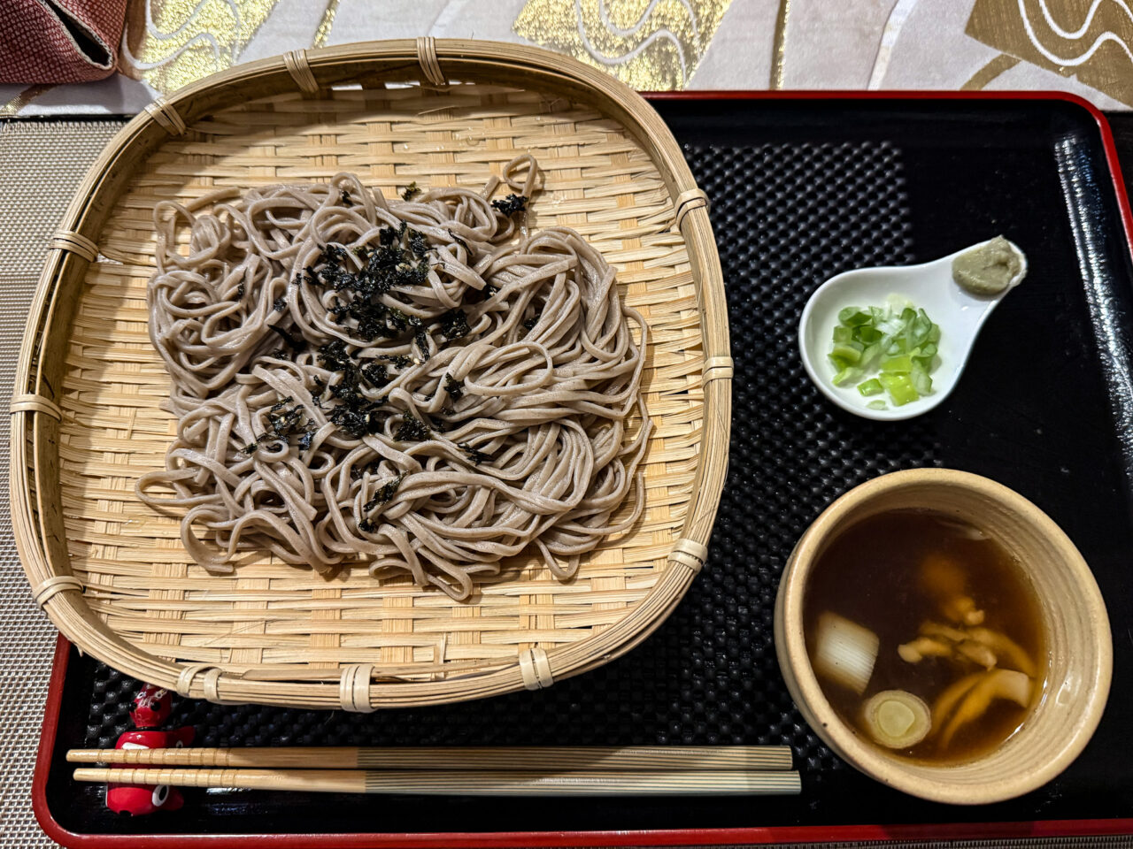2025年7月 Caffeむつみ ランチ蕎麦