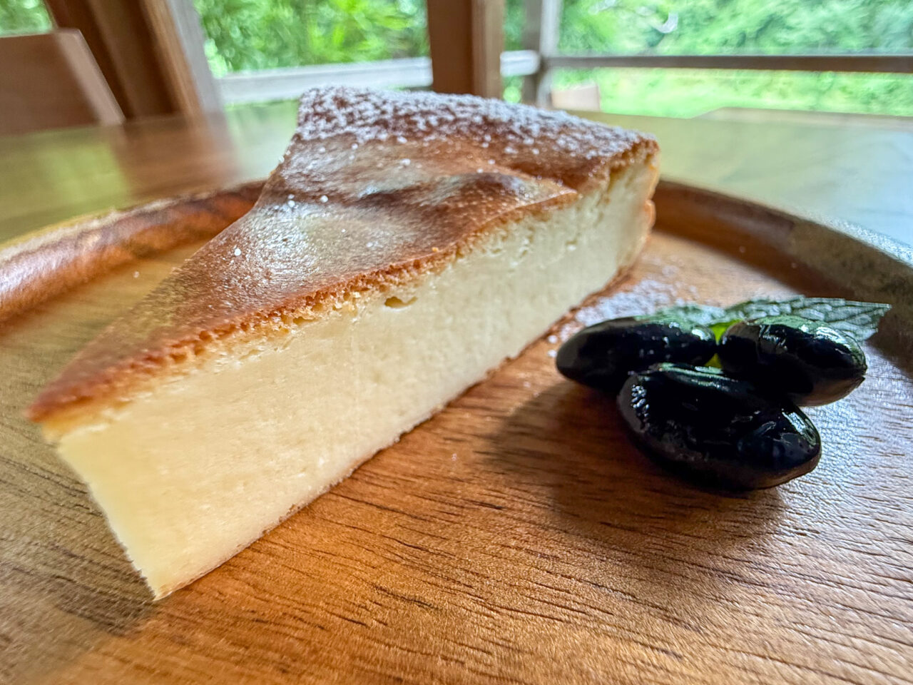 2025年7月 cafe雫チーズケーキ