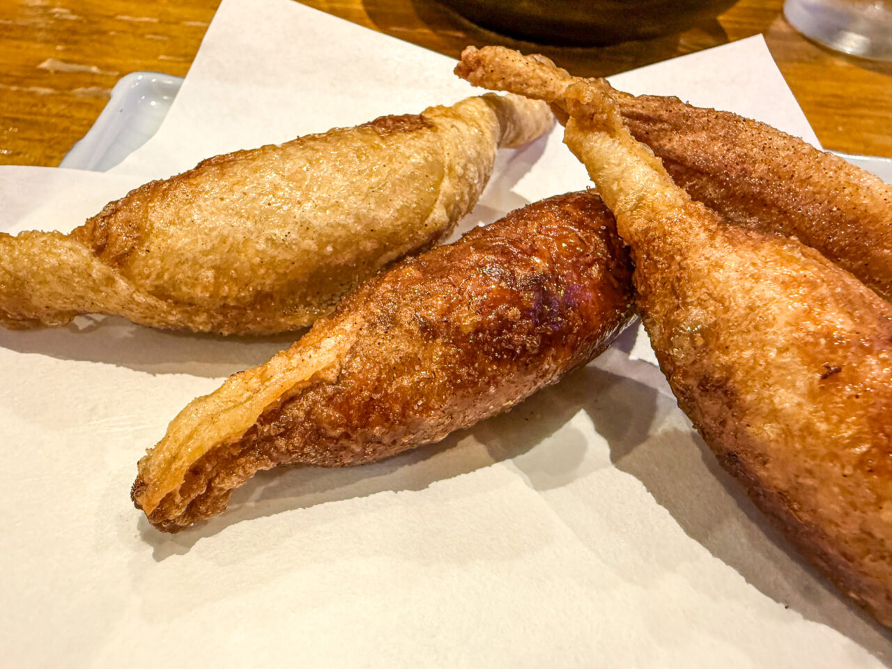 2025年7月 鶏だしそうめんすする屋 鶏皮餃子