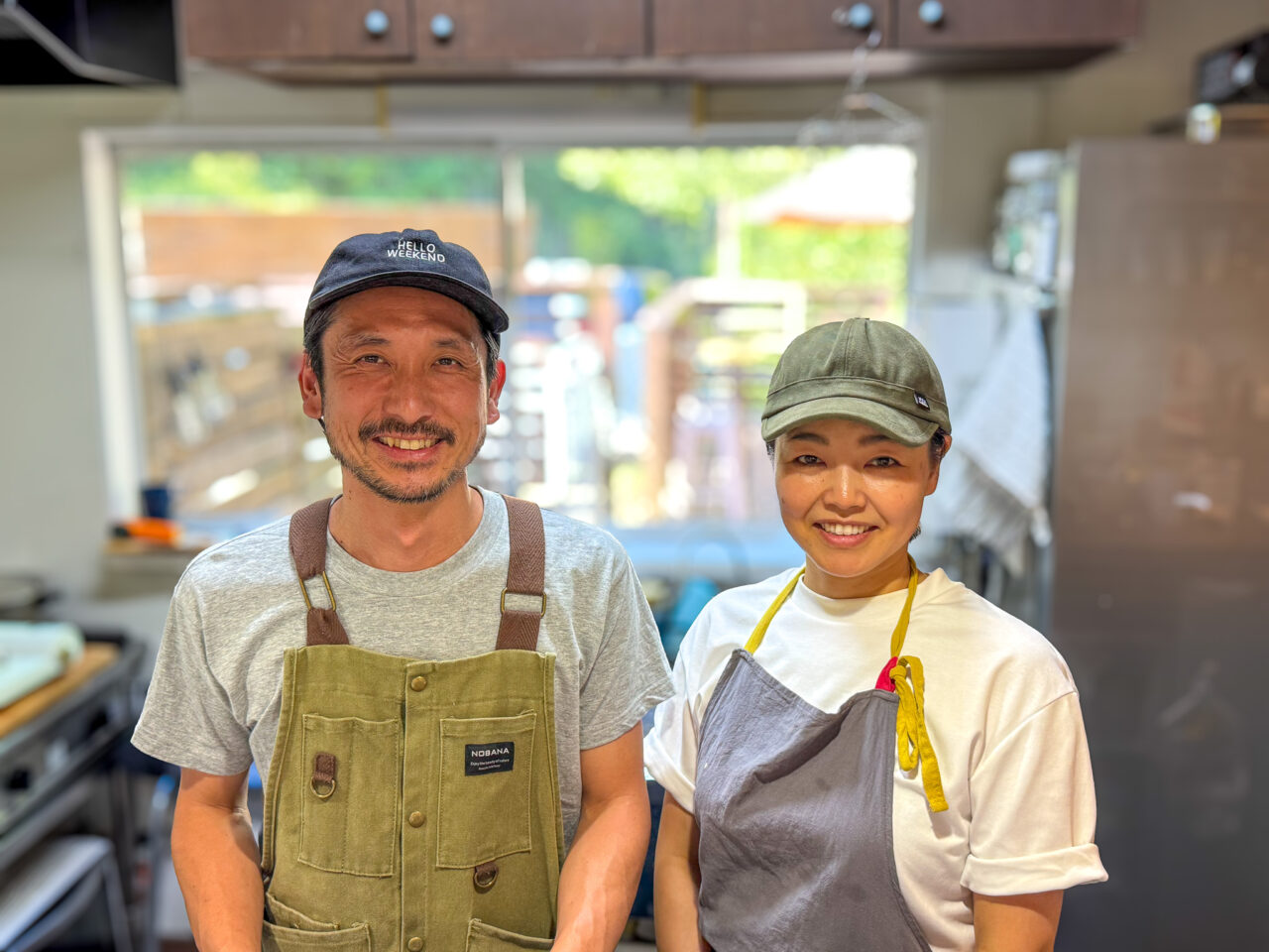 2025年7月 COFFEE AND DONUTS 店主夫婦
