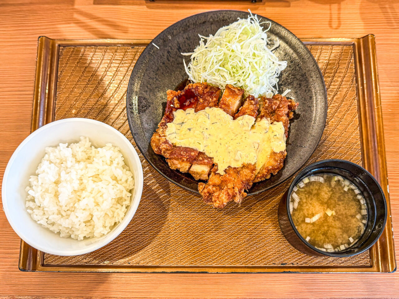 2025年8月 から好し 青梅河辺店 大判チキン南蛮定食