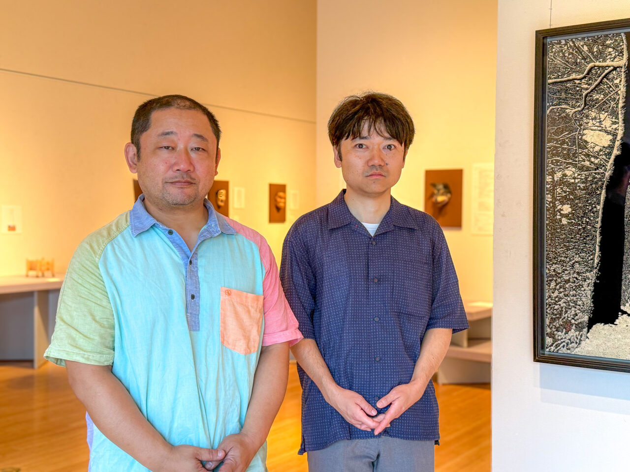 2025年8月 3人展 作者
