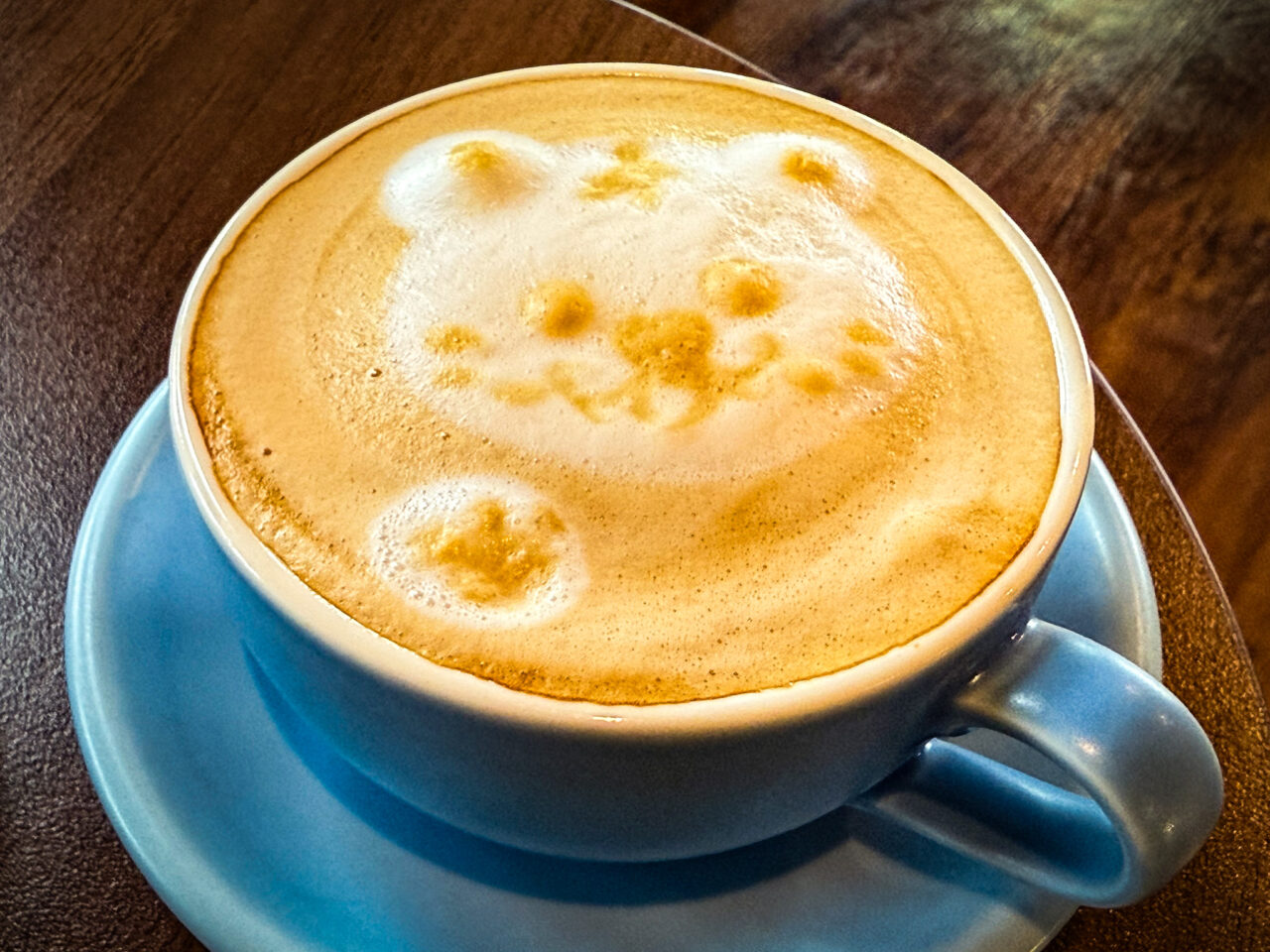 2025年9月 mogu cafe カフェラテ