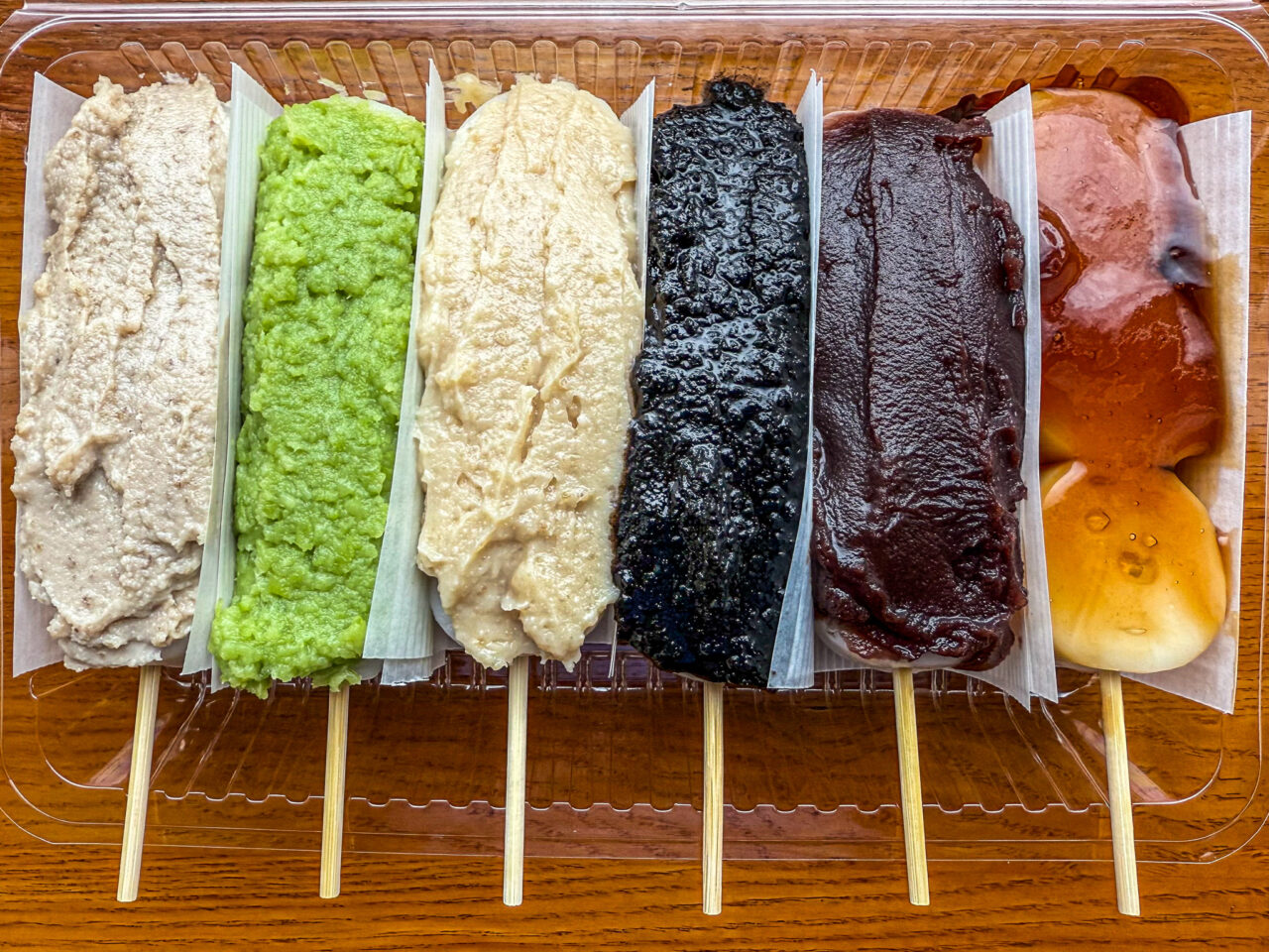 2025年9月 おだんご屋6色だんご