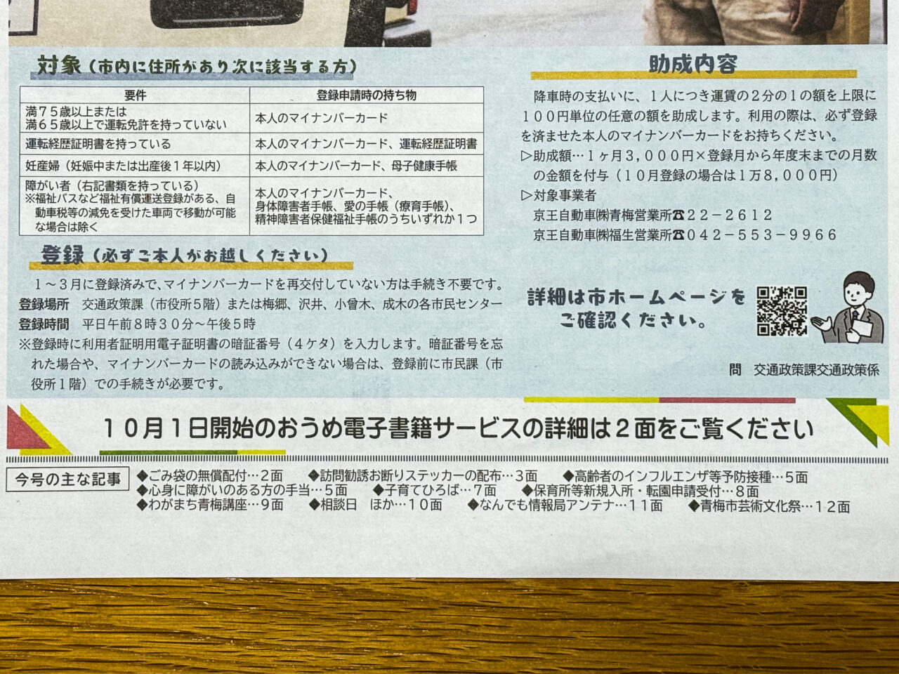2025年10月 タクシー運賃助成 3
