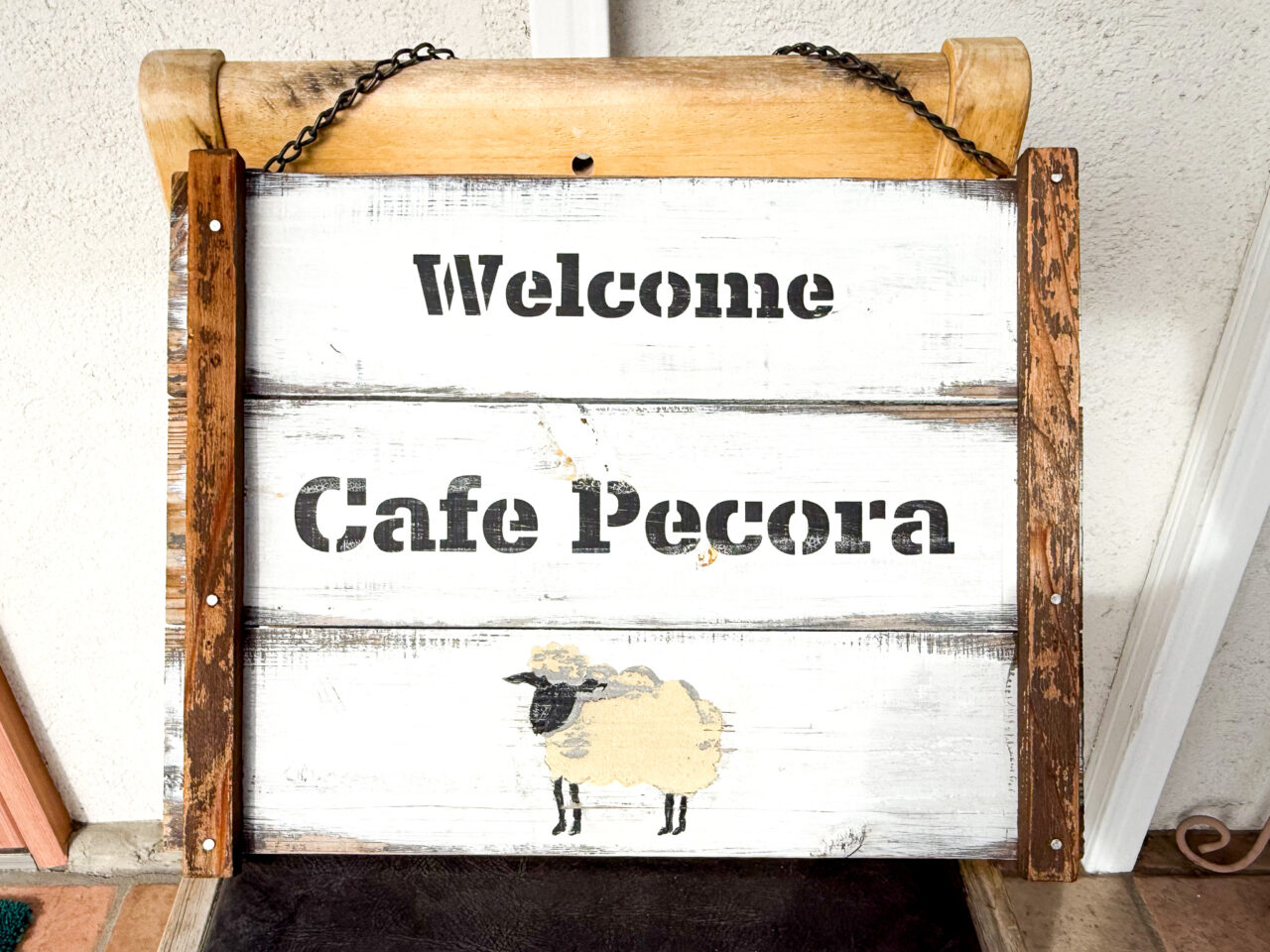 2025年11月 Cafe Pecora 看板1