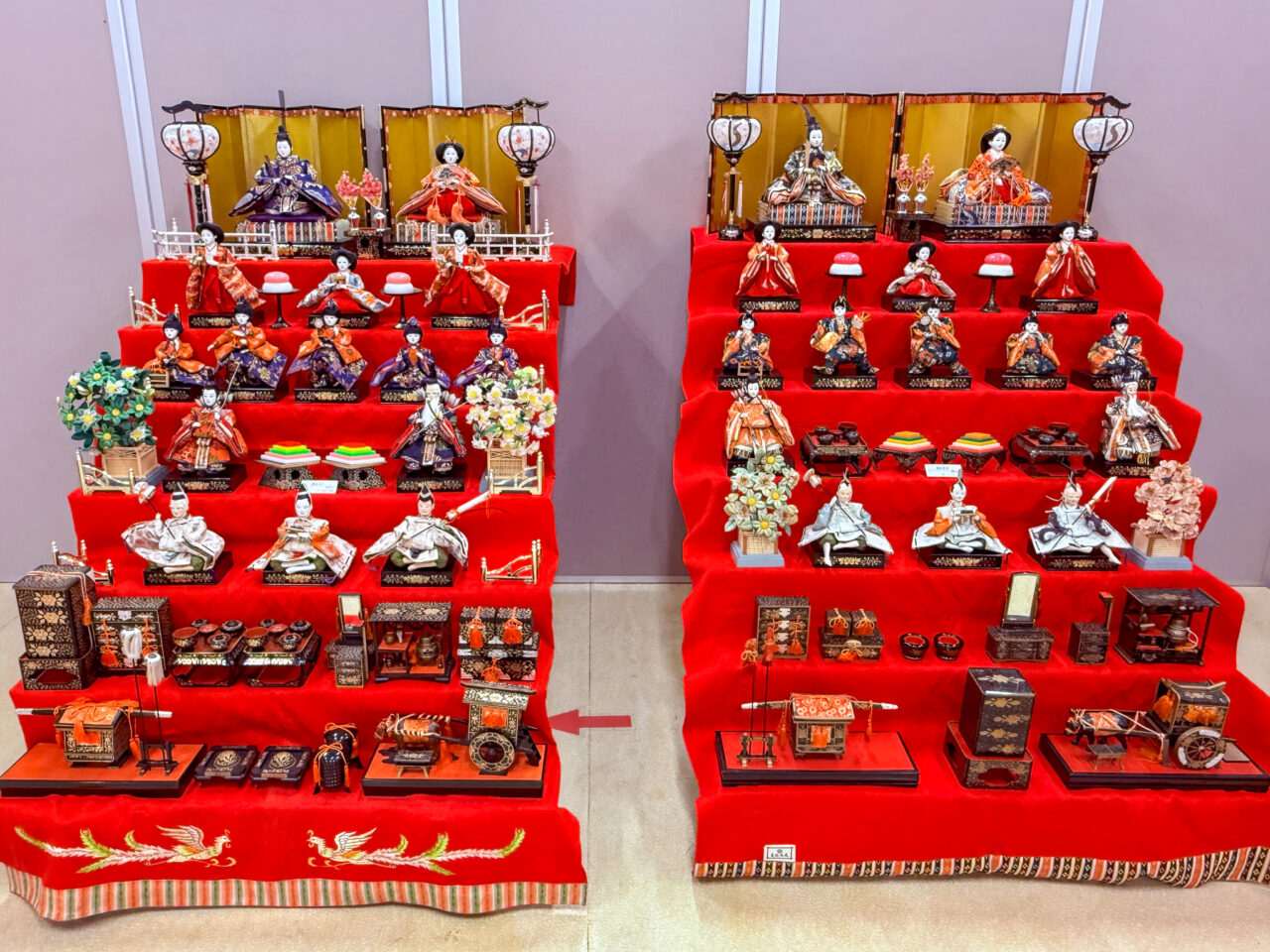 2026年3月 ひな人形展 hinaningyou5