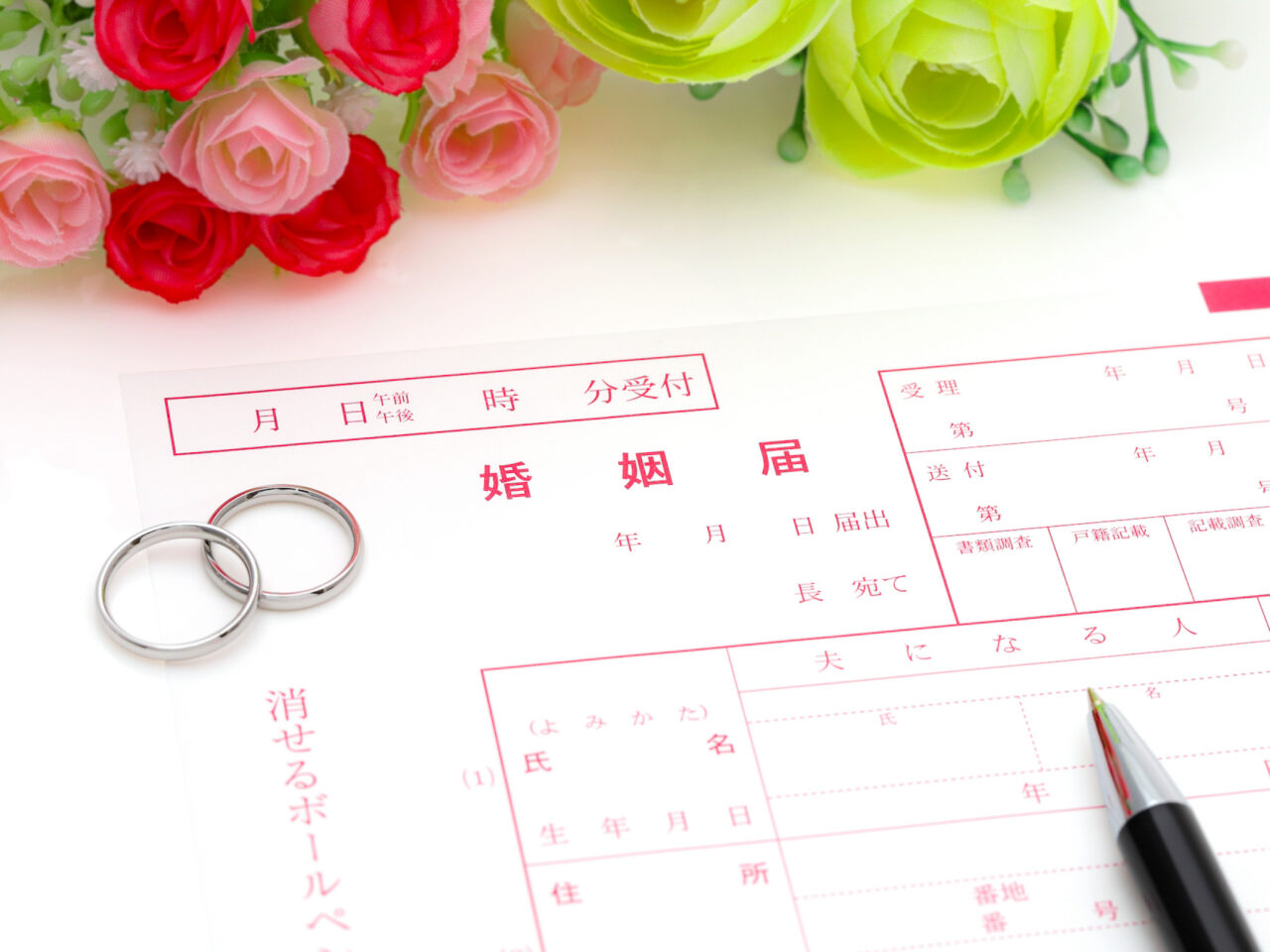 2026年5月 羽村市オリジナル婚姻届 wedding-2