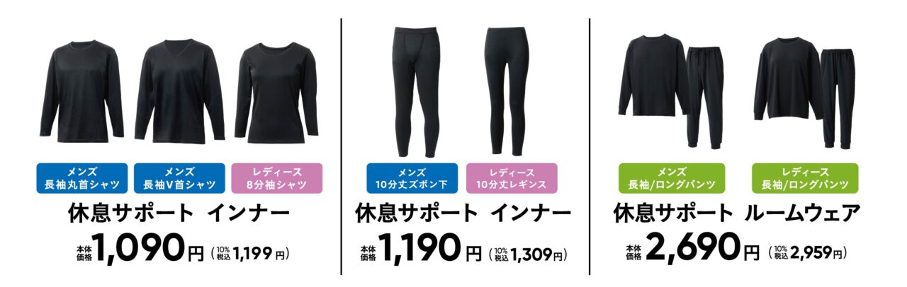2026年7月 疲労回復ウェア sub3