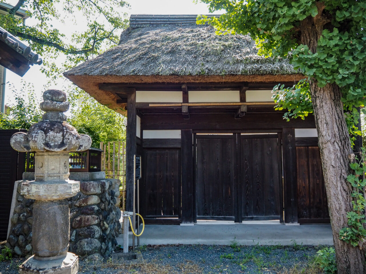 市指定史跡の玉川上水羽村陣屋跡