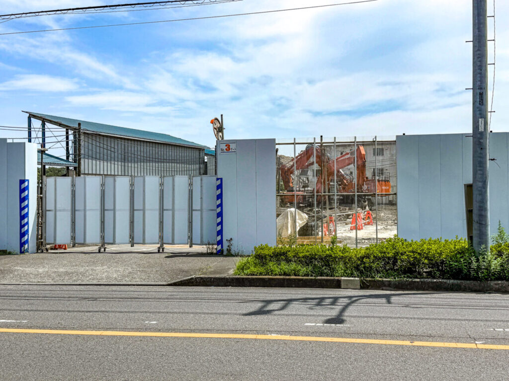 （仮称）ニトリ青梅店新築工事現場