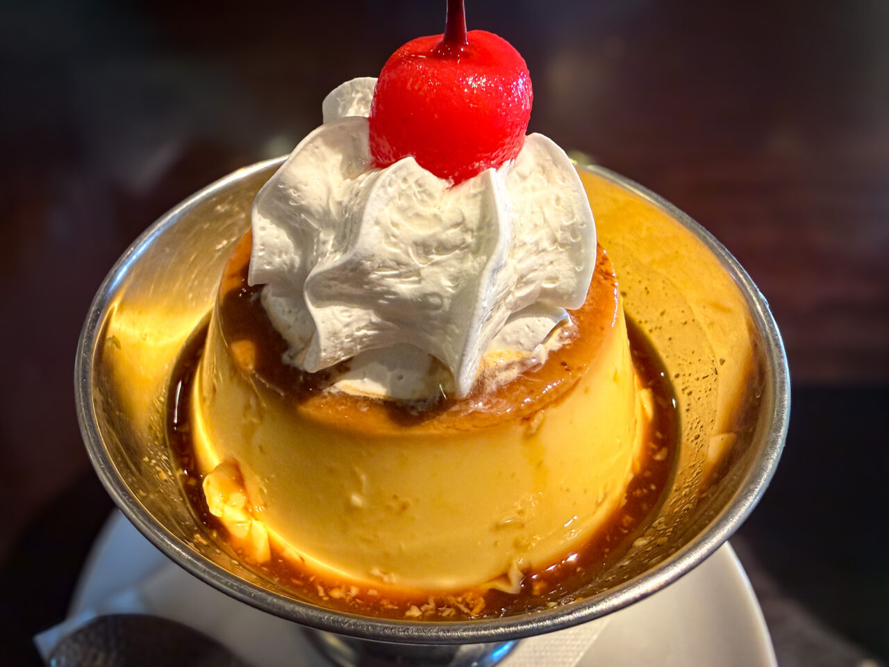ジロー珈琲の自家製 昭和レトロプリン