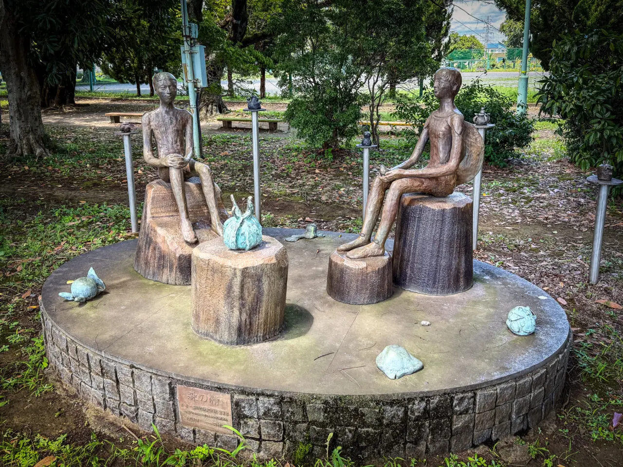 あさひ公園の彫刻