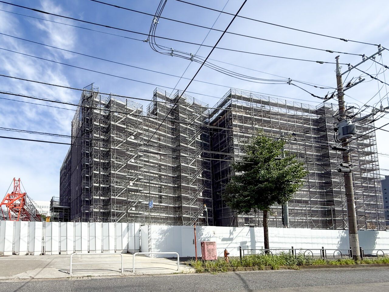 カシオ計算機の新技術センター建設工事