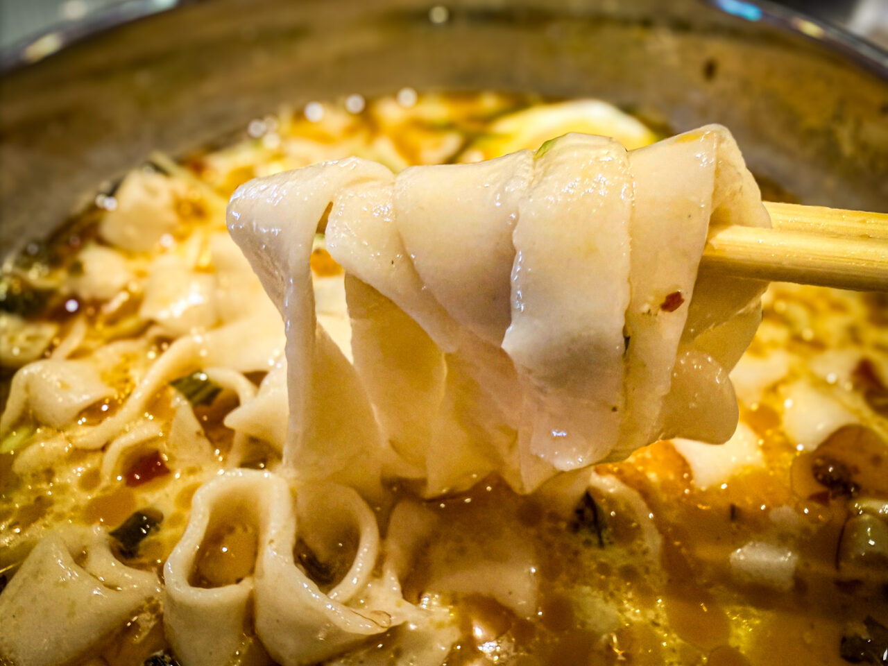 士気麻辣湯麺の麻辣湯麺