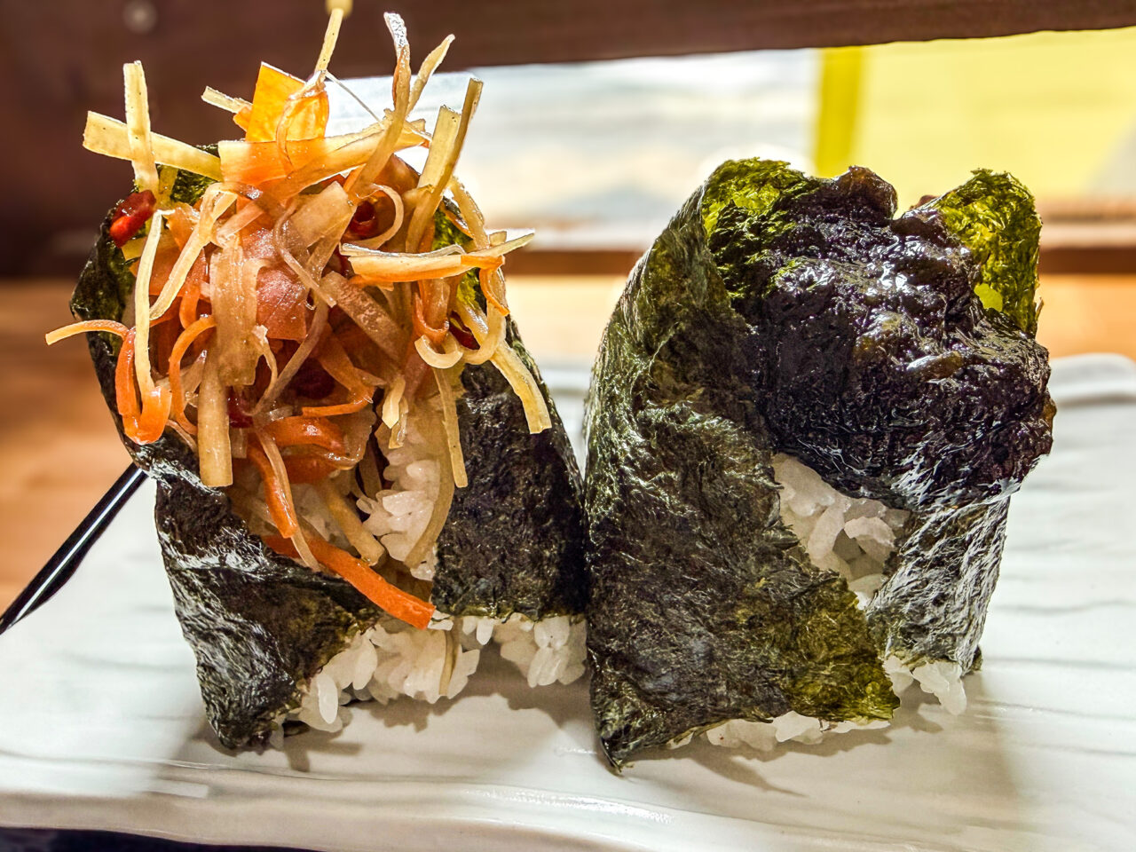 三光米飯の「きんぴら」と「海苔の佃煮」