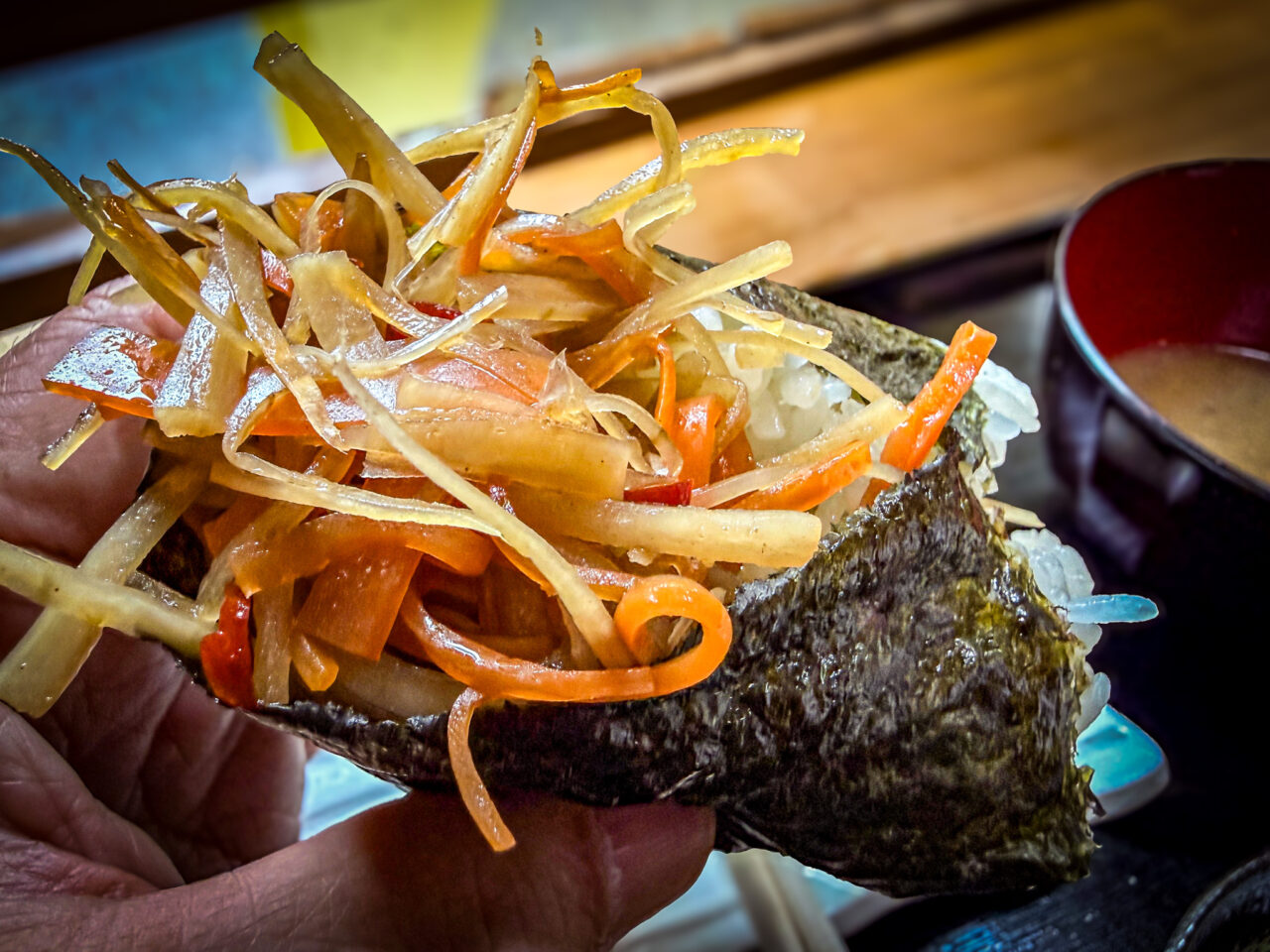 三光米飯の「きんぴら」