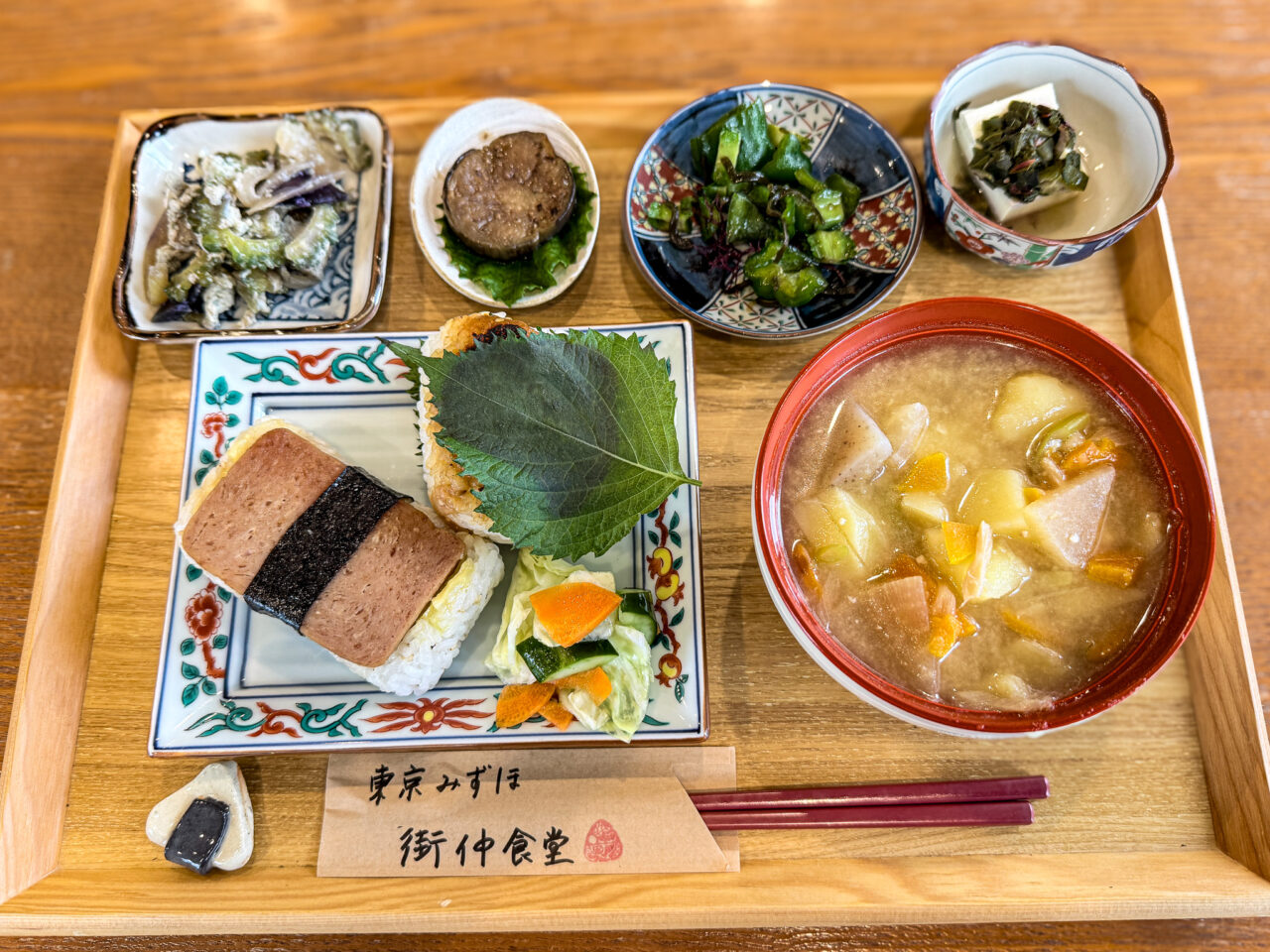 東京みずほ街仲食堂(ごちそうセット)