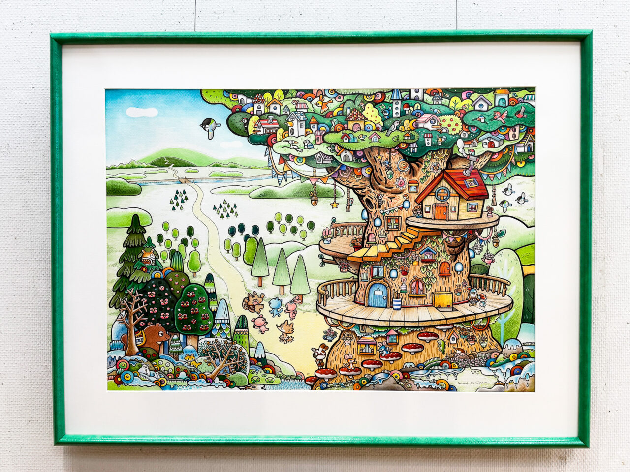 さなの森展「みんなのツリーハウス」