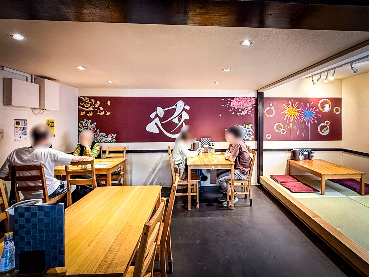 肉問屋直営「とんかつ芯」の店内